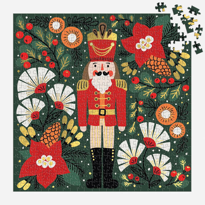 Merry Nutcracker, 500 Piece Foil Puzzle