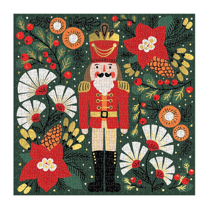 Merry Nutcracker, 500 Piece Foil Puzzle