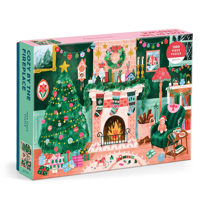 Cozy by the Fireplace, 1000 Piece Puzzle