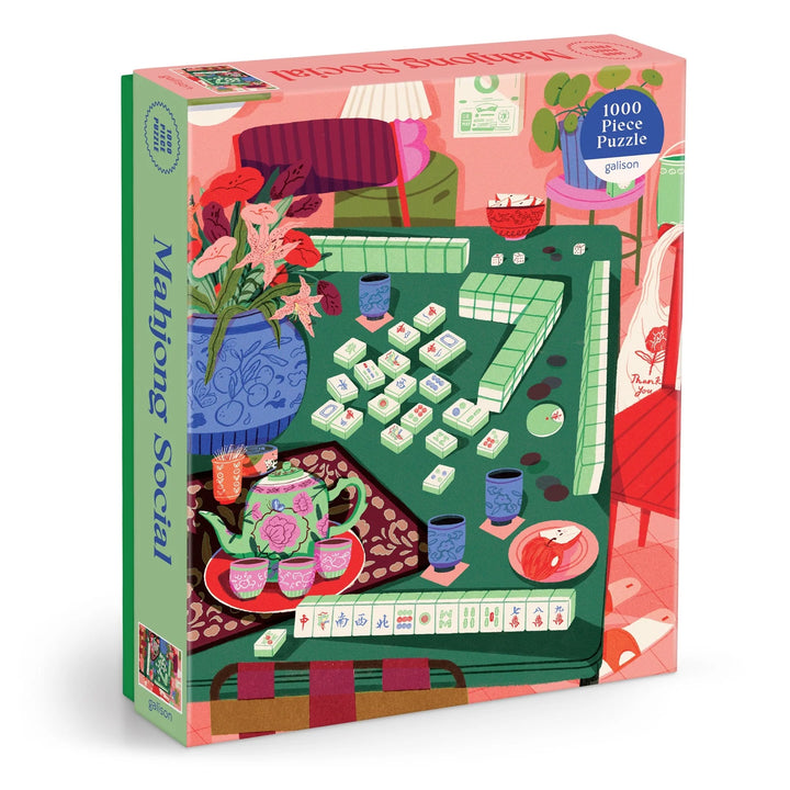 Mahjong Social 1000pc Puzzle