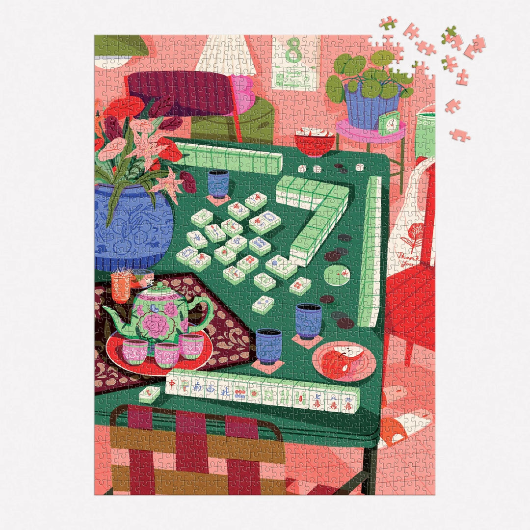 Mahjong Social 1000pc Puzzle