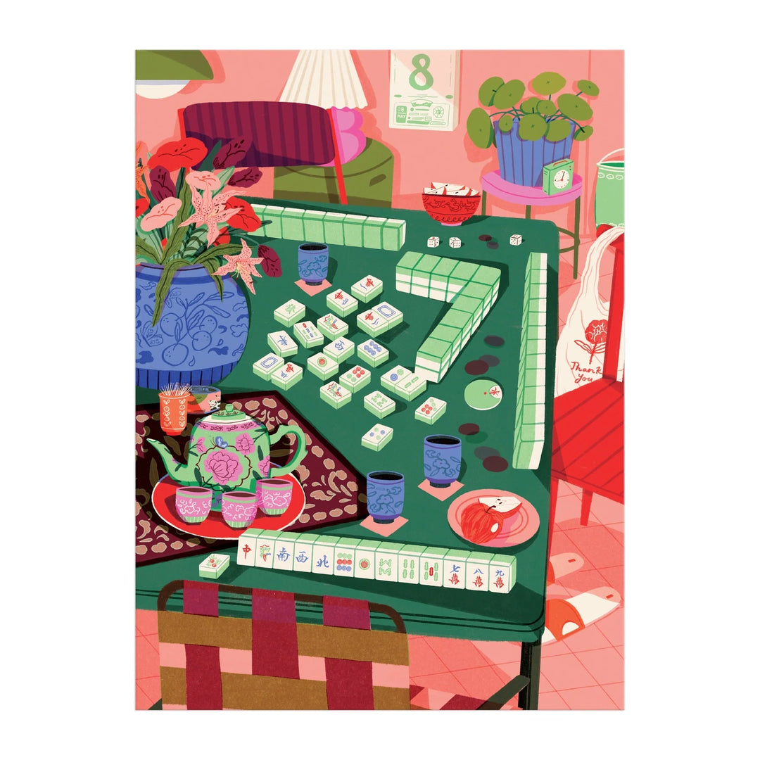 Mahjong Social 1000pc Puzzle