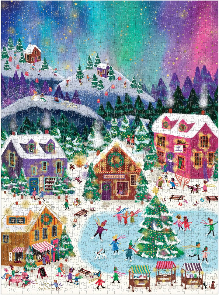 Joy Laforme Northern Lights 1000 Piece Foil Puzzle