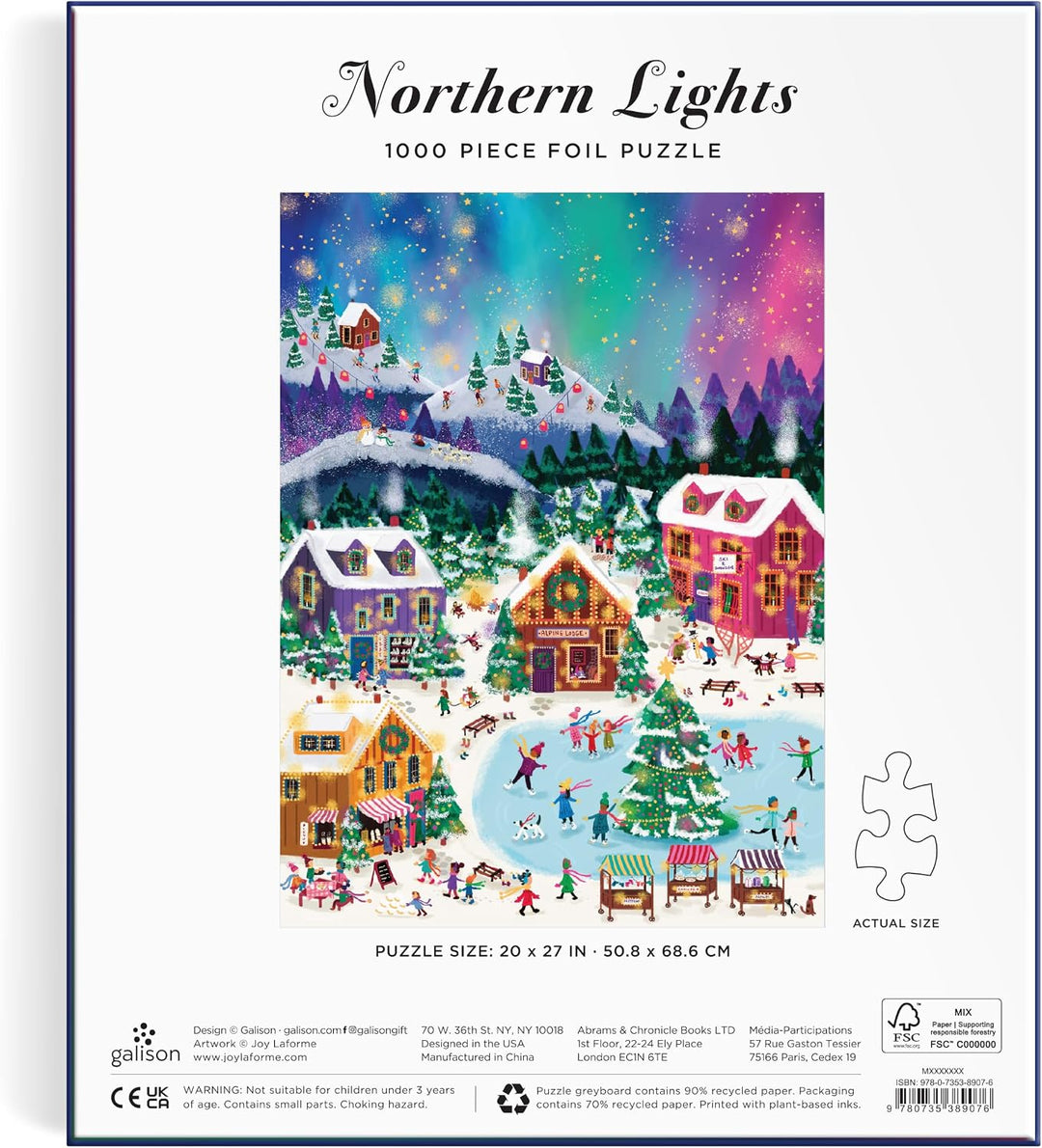 Joy Laforme Northern Lights 1000 Piece Foil Puzzle