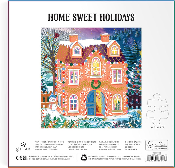 Home Sweet Holidays 500pc FOIL puzzle
