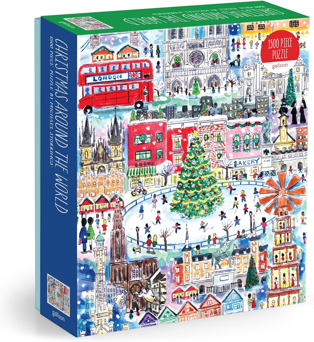 Christmas Around the World 1500 Piece Puzzle