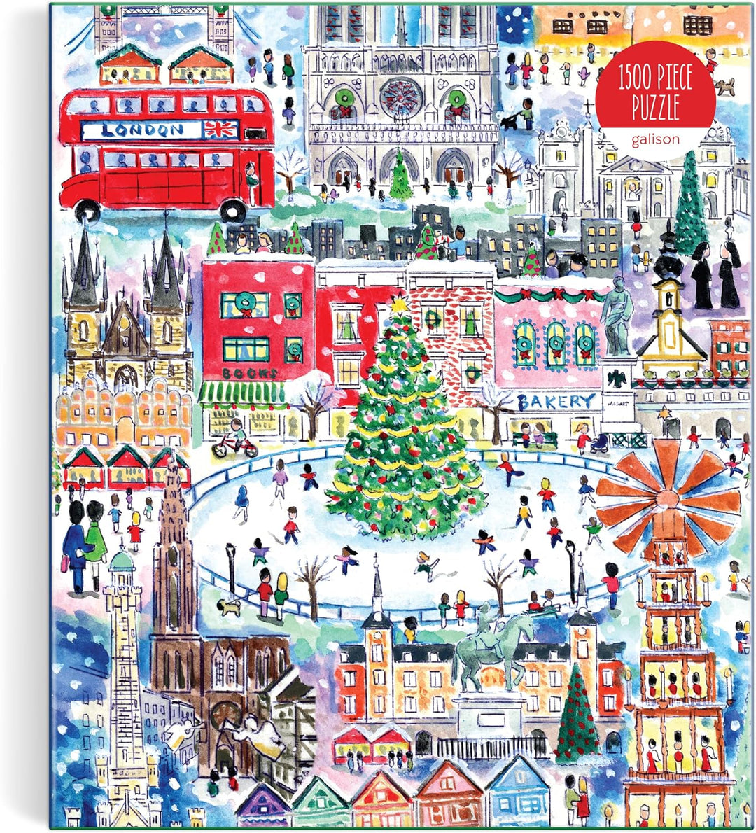 Christmas Around the World 1500 Piece Puzzle