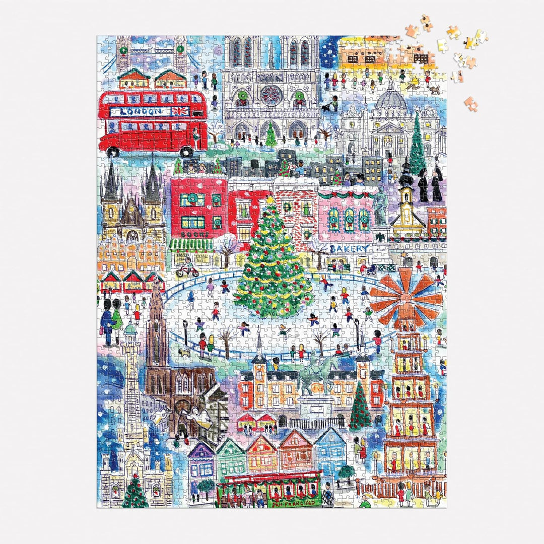 Christmas Around the World 1500 Piece Puzzle