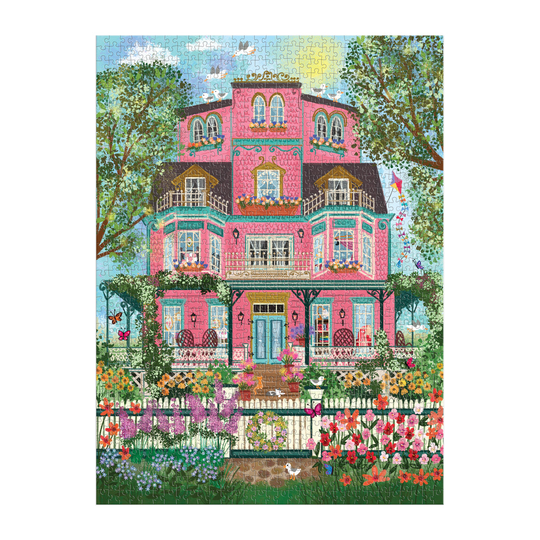 Joy Laforme Capeside Victorian 1000pc Foil Puzzle