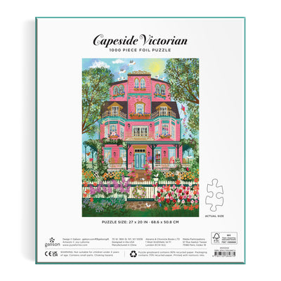 Joy Laforme Capeside Victorian 1000pc Foil Puzzle