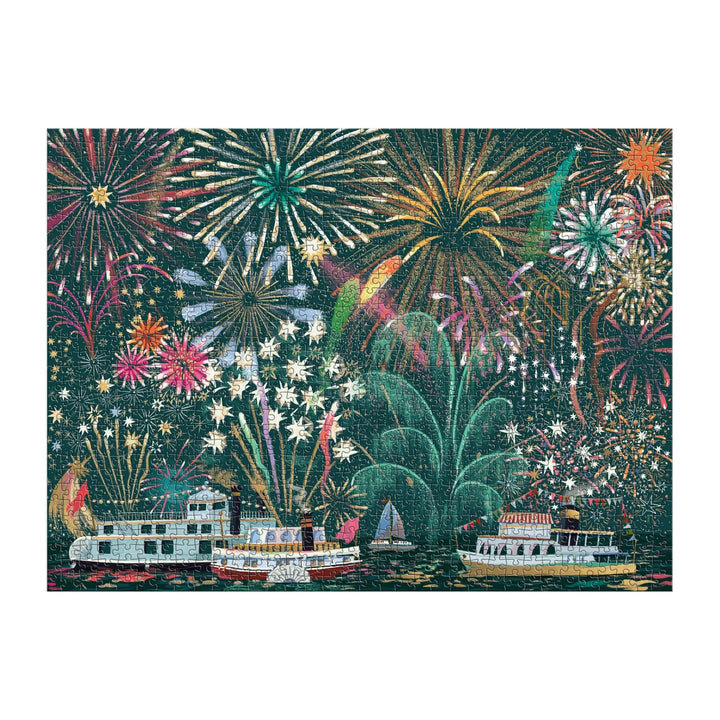 Fireworks Jubilee - 1000 Piece Foil Puzzle