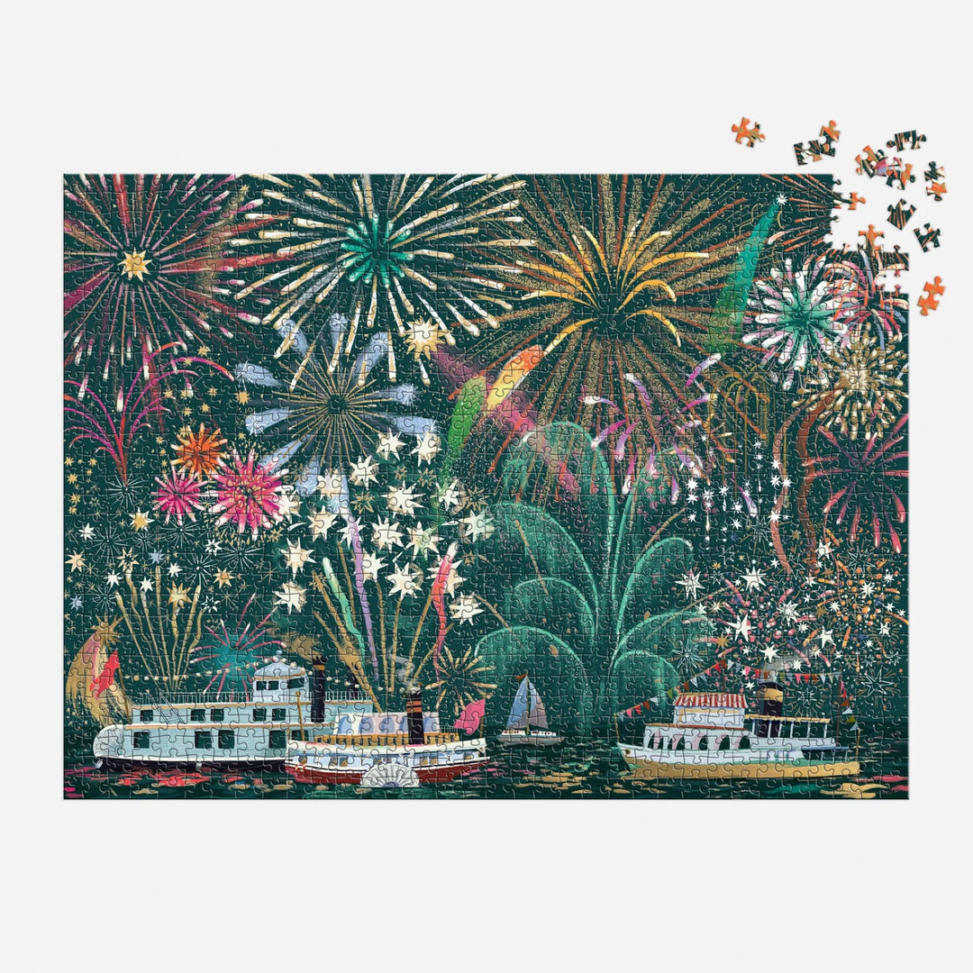 Fireworks Jubilee - 1000 Piece Foil Puzzle
