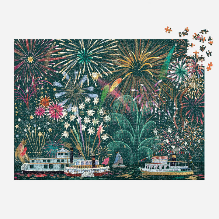 Fireworks Jubilee - 1000 Piece Foil Puzzle
