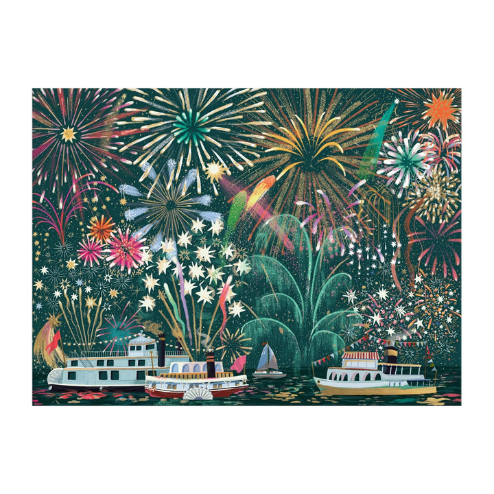 Fireworks Jubilee - 1000 Piece Foil Puzzle