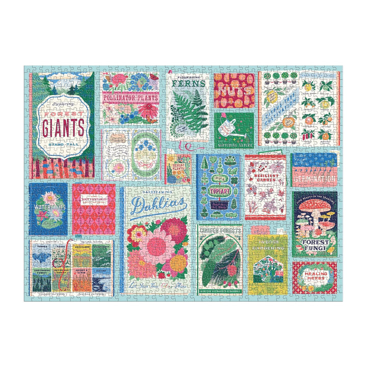 Ever Upward Botanist Bookshelf - 1000 Piece Puzzle