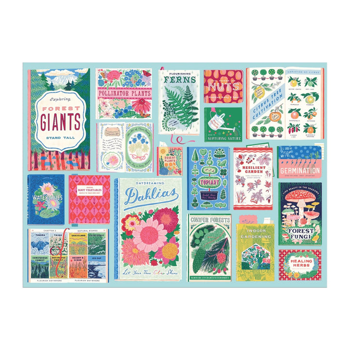 Ever Upward Botanist Bookshelf - 1000 Piece Puzzle