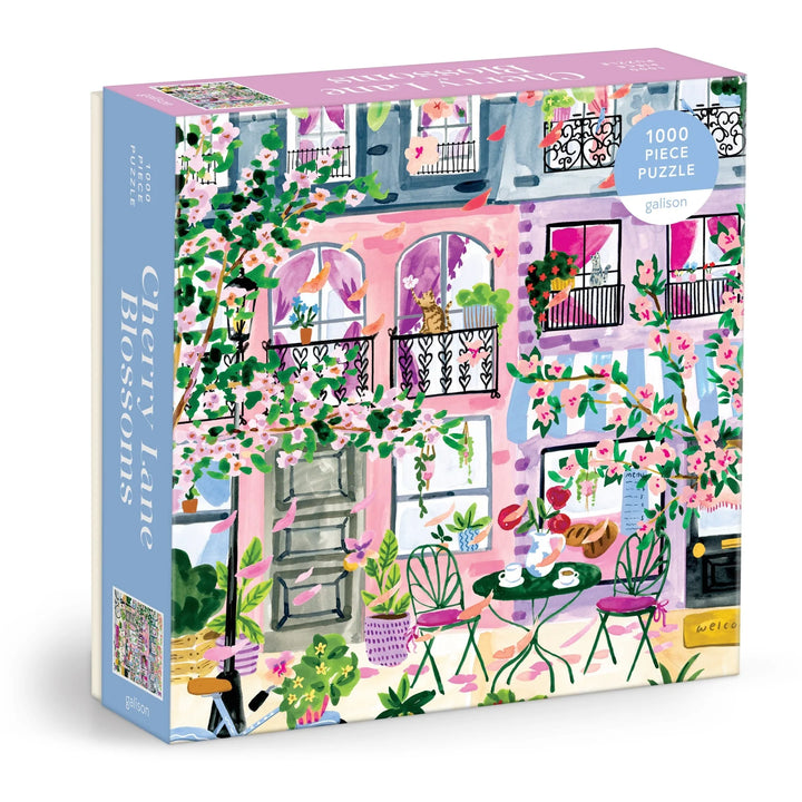 Cherry Lane Blossoms - 1000 Piece Puzzle