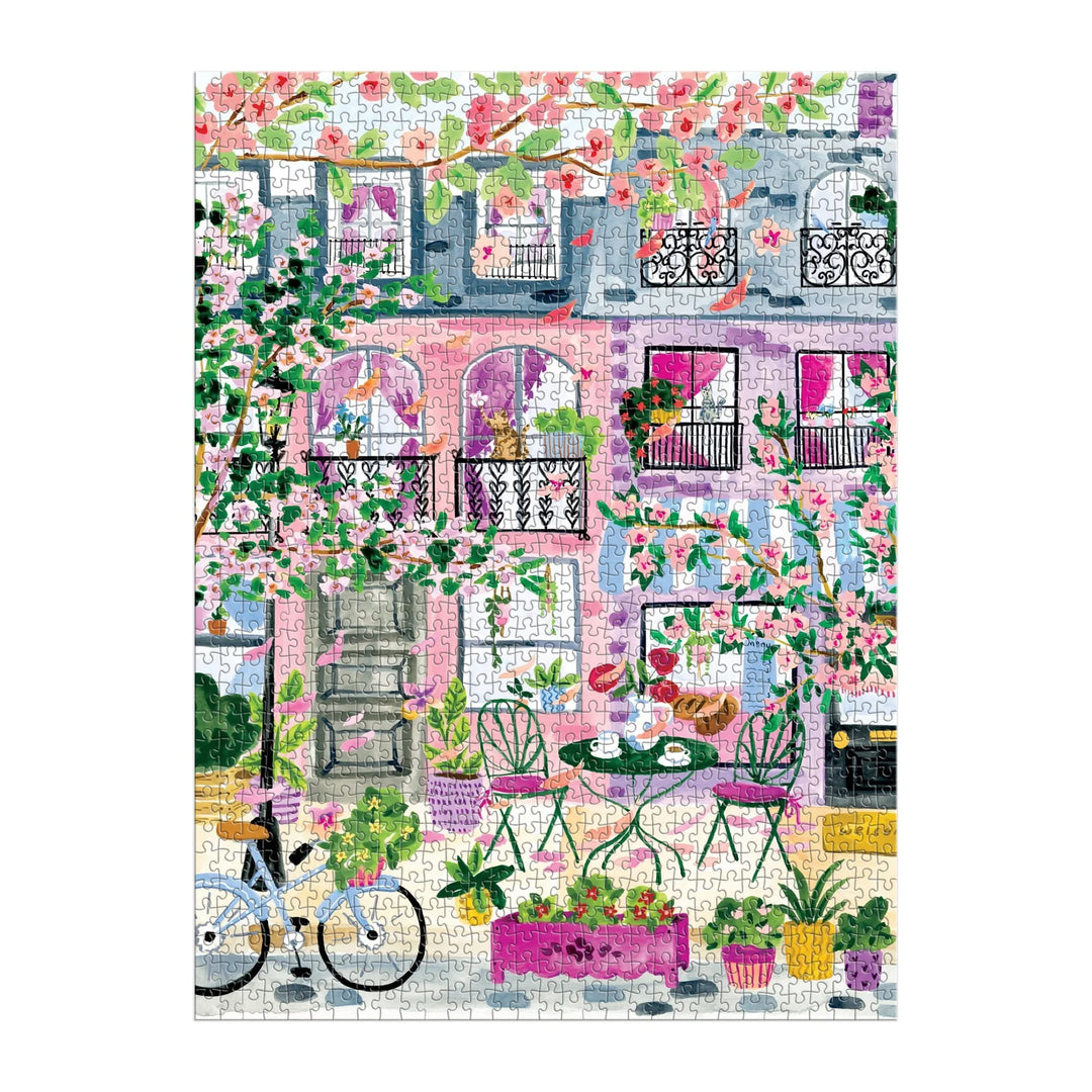 Cherry Lane Blossoms - 1000 Piece Puzzle