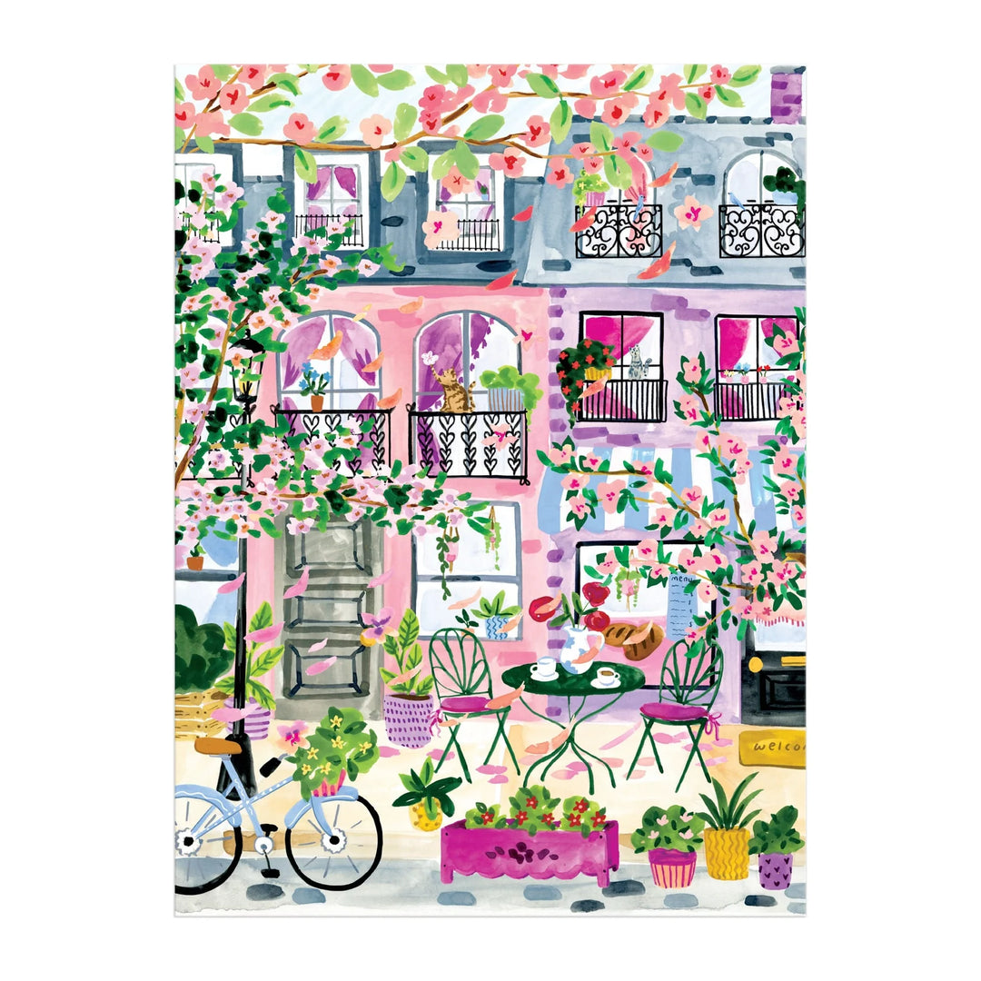 Cherry Lane Blossoms - 1000 Piece Puzzle