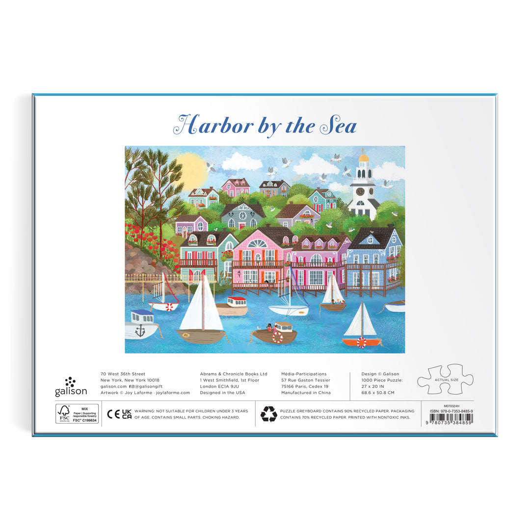 Joy Laforme Harbor by the Sea, 1000 Piece Puzzle