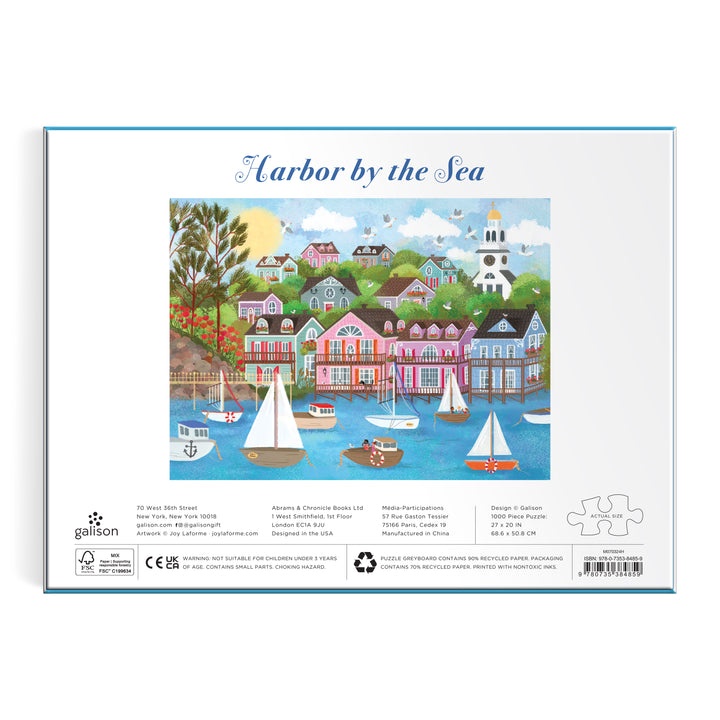 Joy Laforme Harbor by the Sea, 1000 Piece Puzzle