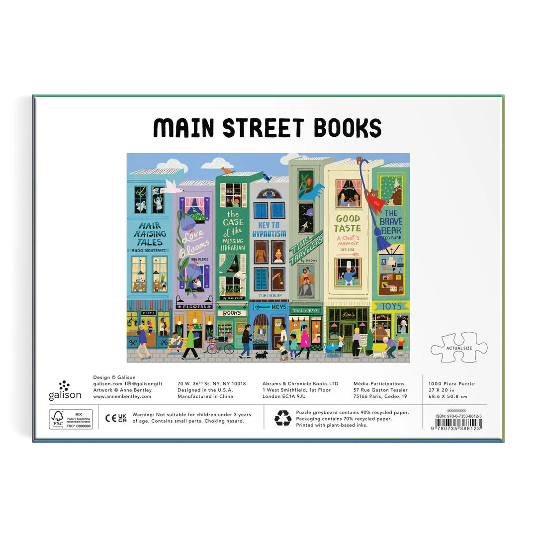 Main Street Books - 1000 Piece Puzzle