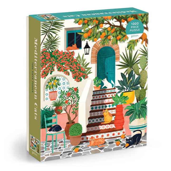 Mediterranean Cats - 1000 Piece Puzzle