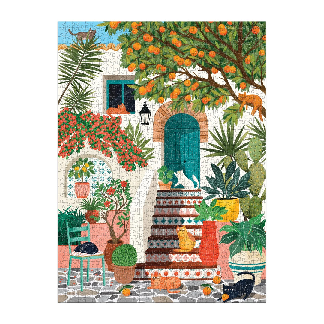 Mediterranean Cats - 1000 Piece Puzzle