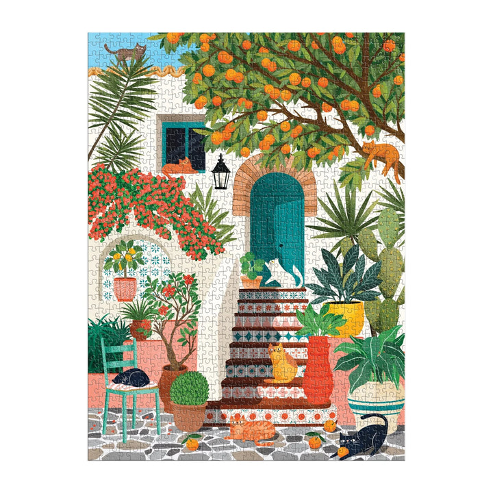 Mediterranean Cats - 1000 Piece Puzzle
