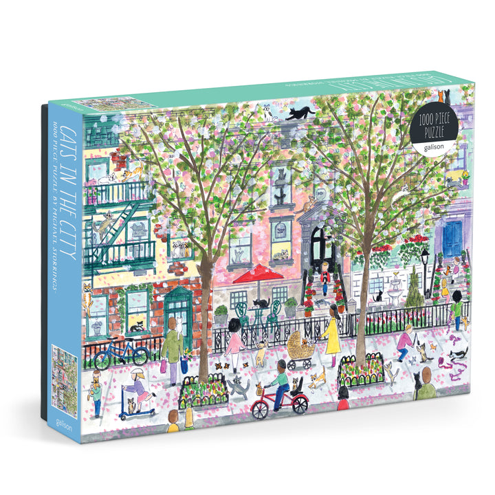 Michael Storrings Cats in the City, 1000 Piece Puzzle