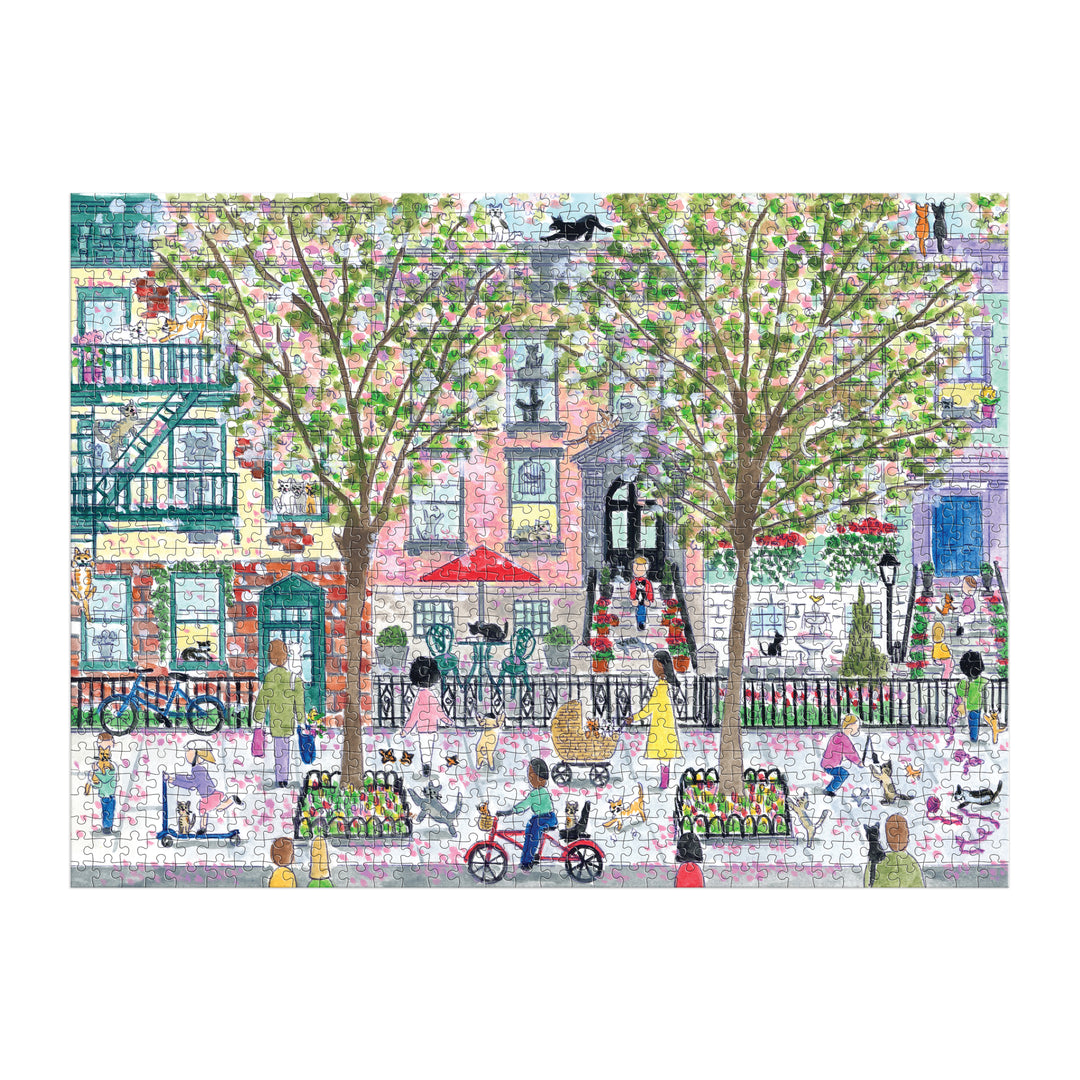 Michael Storrings Cats in the City, 1000 Piece Puzzle