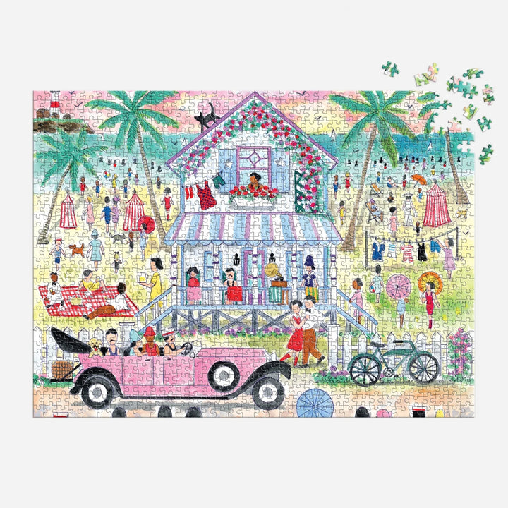 Michael Storrings Roaring 20s Beach House - 1000 Piece Puzzle
