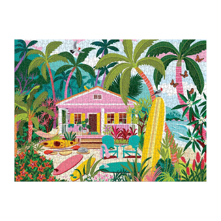 Surfside Bungalow - 1000 Piece Puzzle