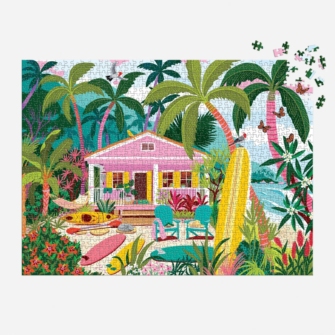 Surfside Bungalow - 1000 Piece Puzzle