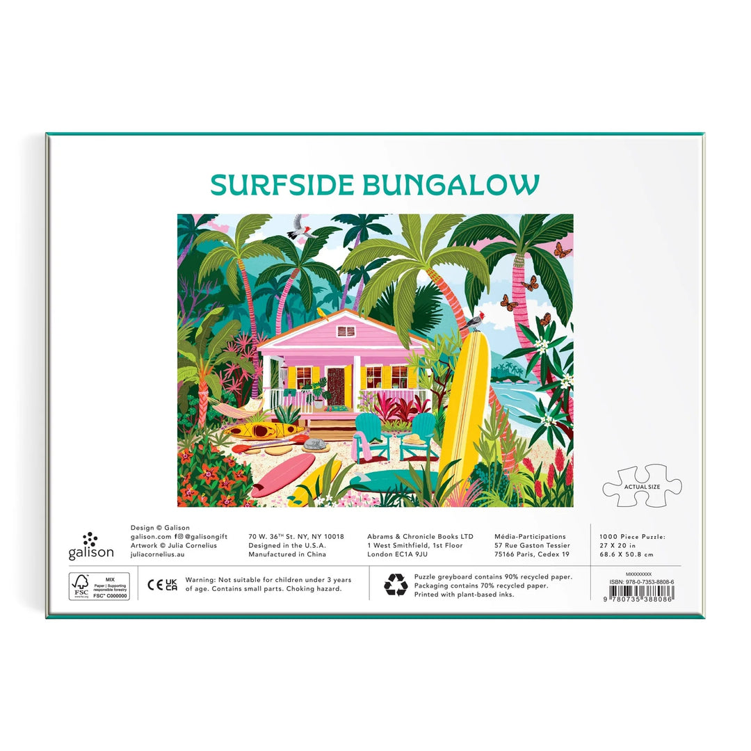 Surfside Bungalow - 1000 Piece Puzzle