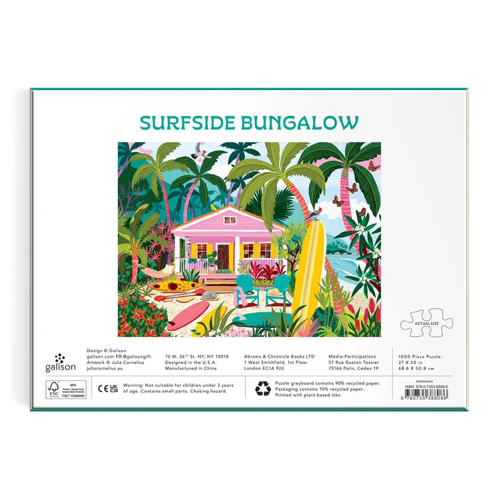 Surfside Bungalow - 1000 Piece Puzzle