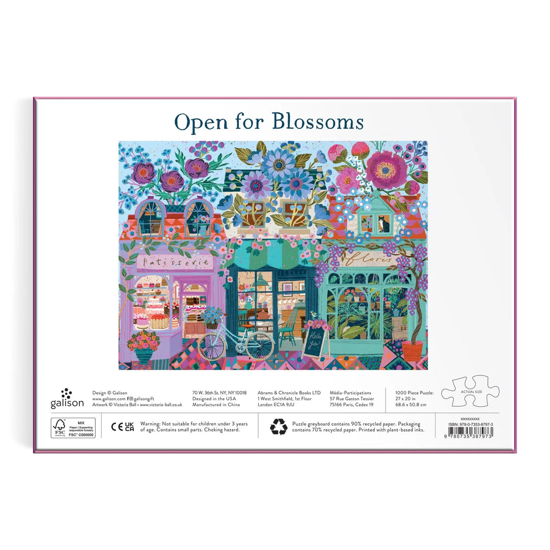 Victoria Ball Open For Blossoms - 1000 Piece Puzzle
