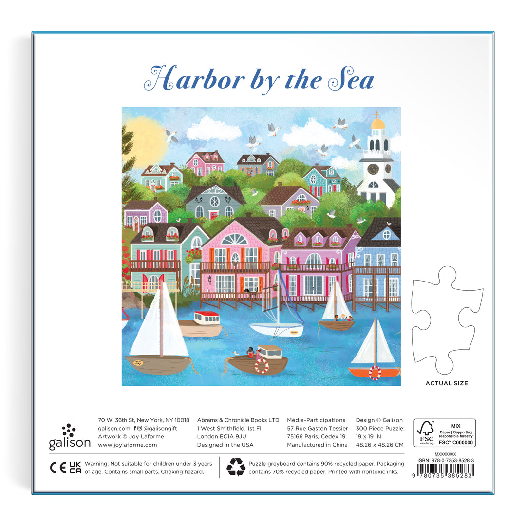 Joy Laforme Harbor by the Sea, 300pc Puzzle