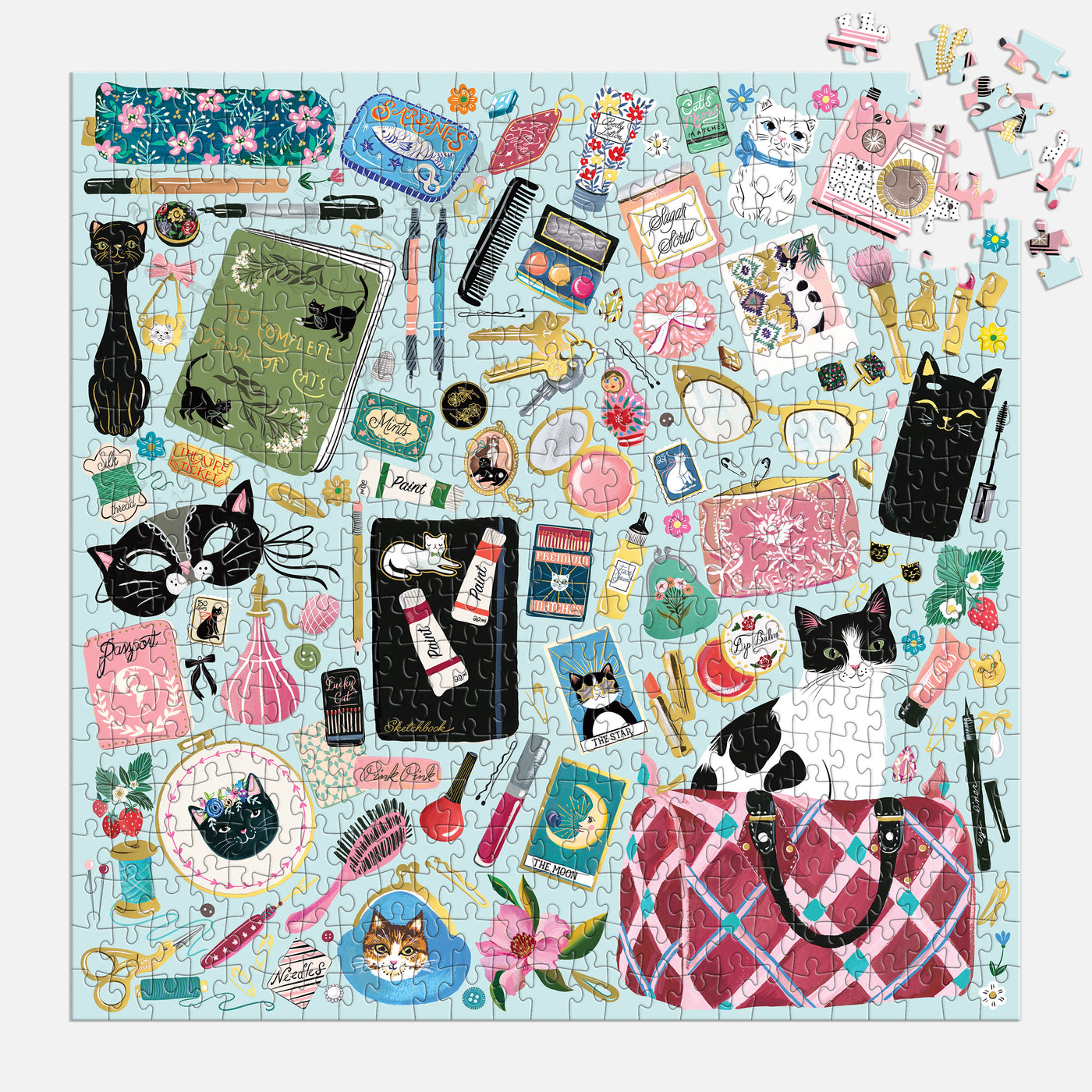 Purrfect Accessories 500pc Foil Puzzle