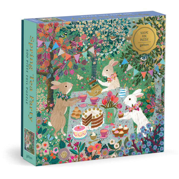 Spring Tea Party 500pc Foil