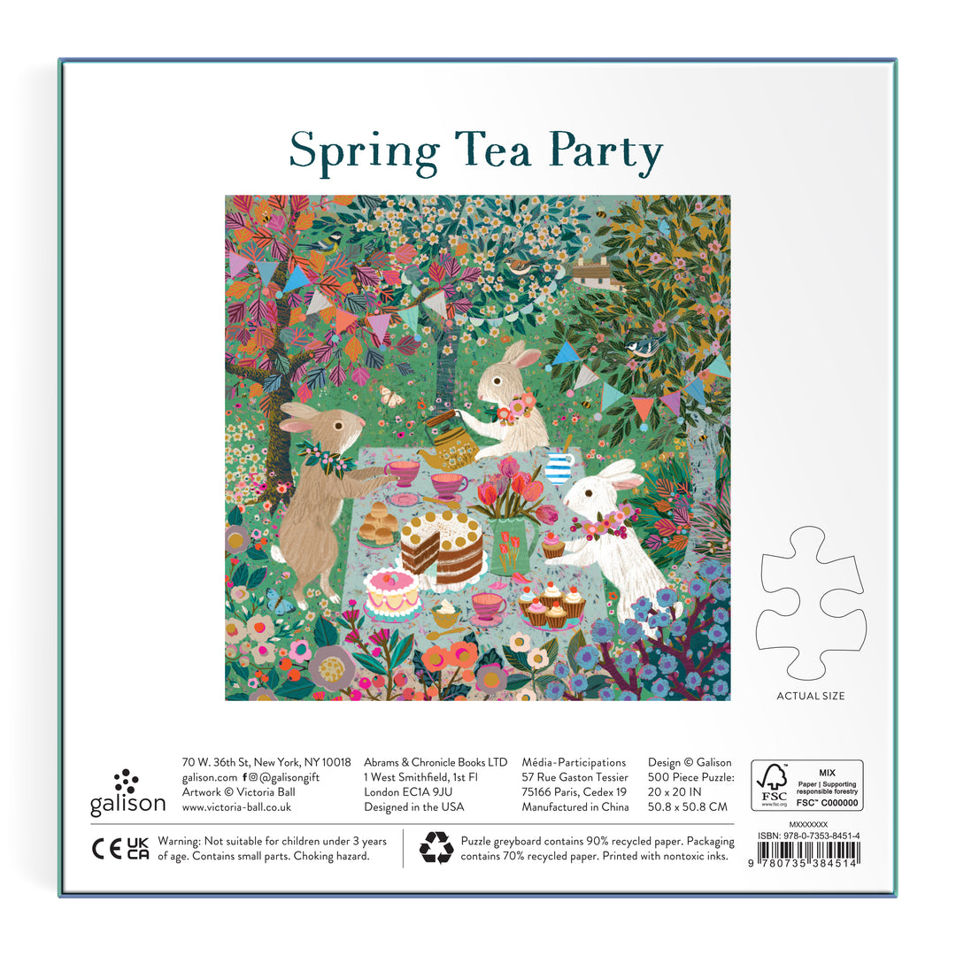 Spring Tea Party 500pc Foil