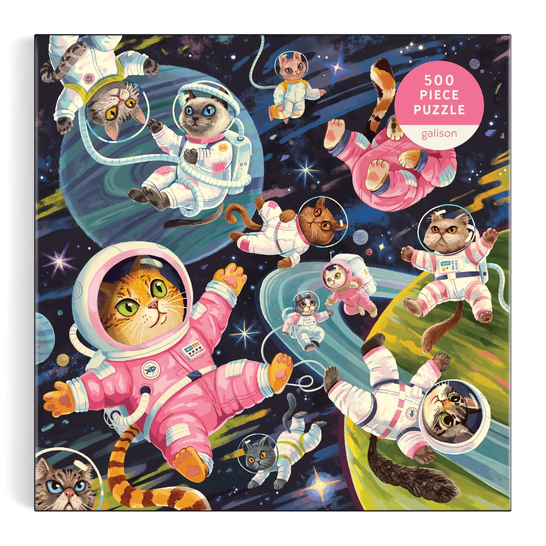 A Space Meowdyssey - 500 Piece Puzzle