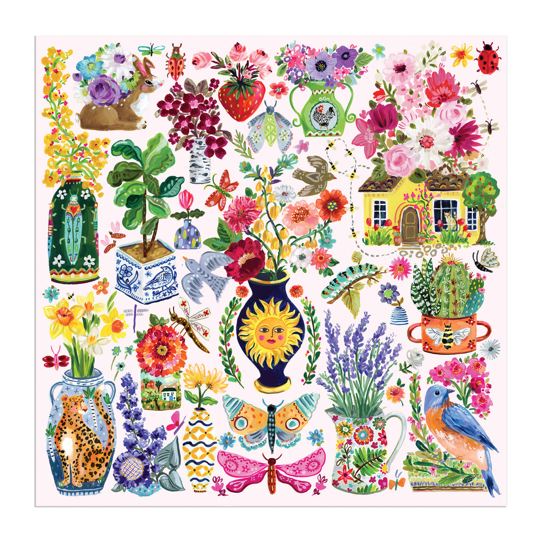 Buzzy Bouquets, 500pc Puzzle