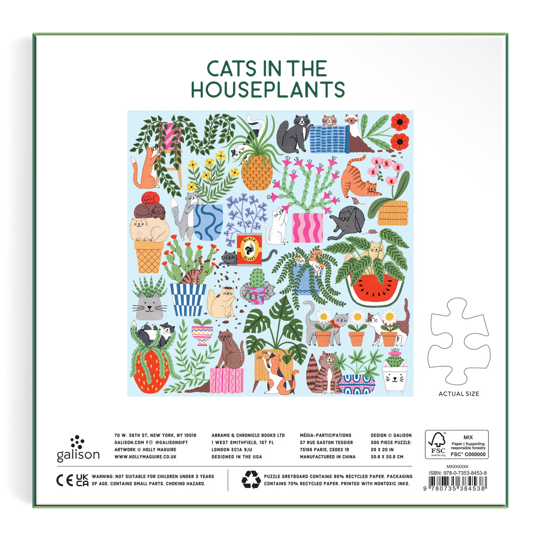 Cats in the Houseplants, 500pc