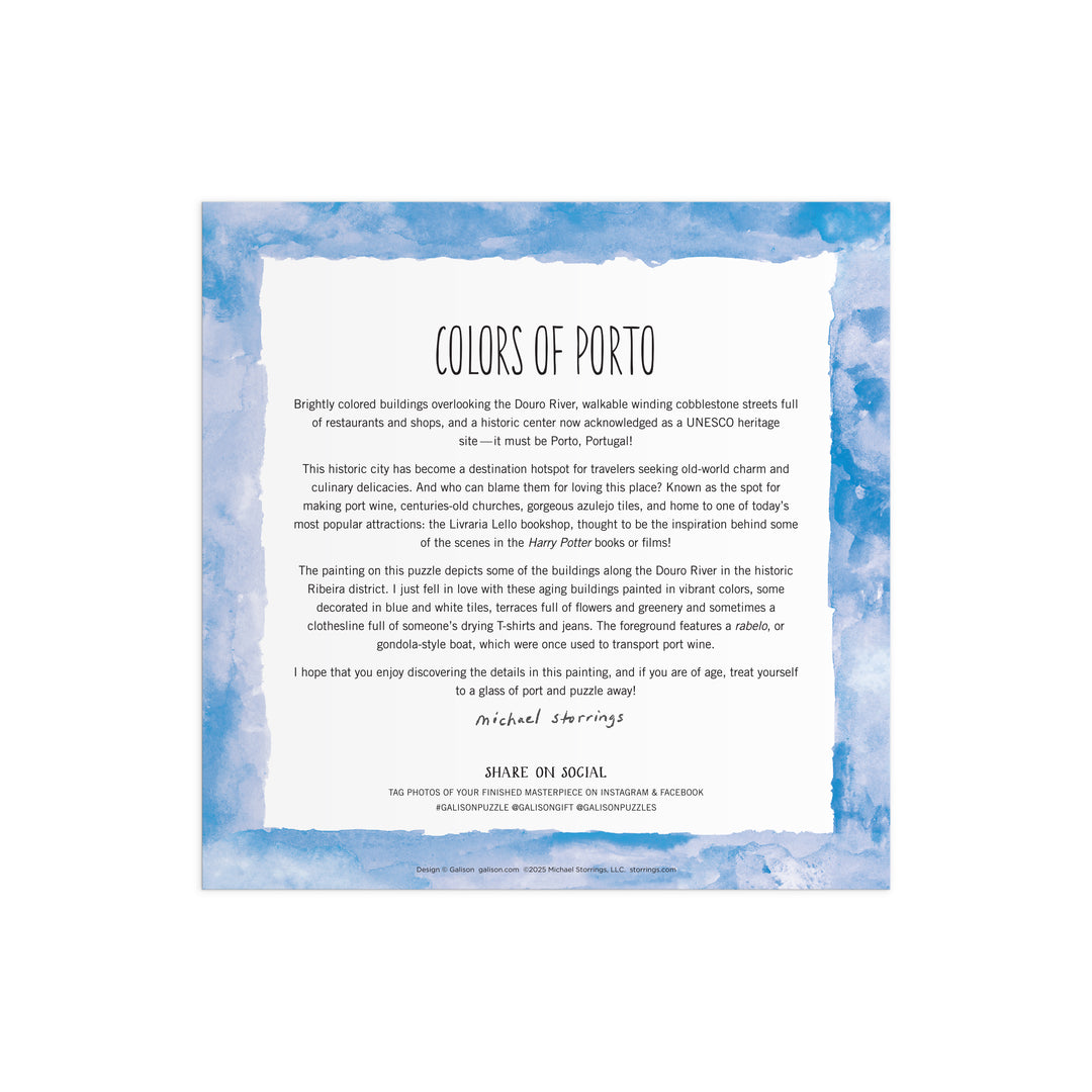 Michael Storrings Summer in Portugal, 500pc Puzzle