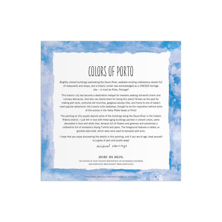 Michael Storrings Summer in Portugal, 500pc Puzzle