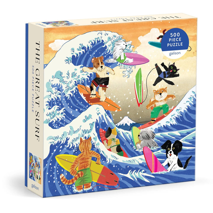 The Great Surf - 500 Piece Puzzle