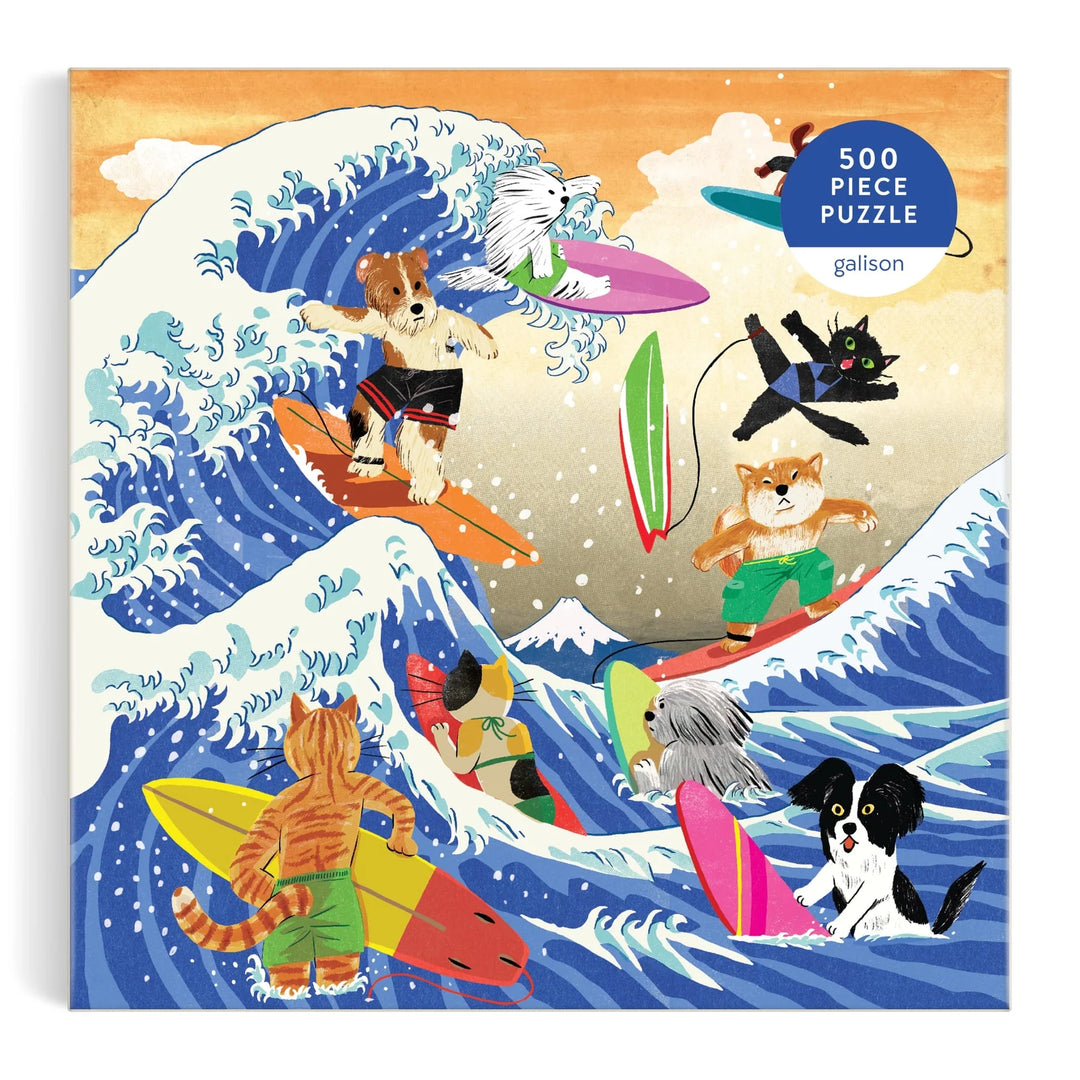The Great Surf - 500 Piece Puzzle