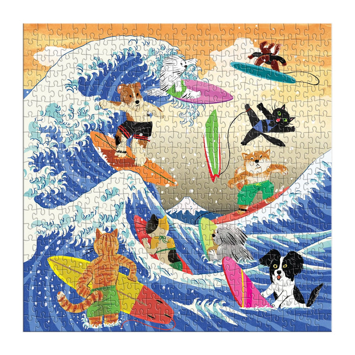 The Great Surf - 500 Piece Puzzle