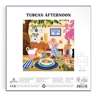 Tuscan Afternoon, 500pc Puzzle